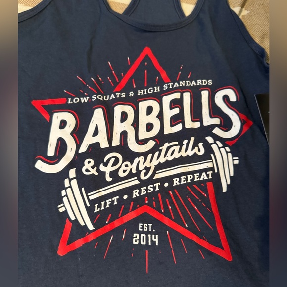 Barbells & Ponytails Tank - Picture 4 of 7